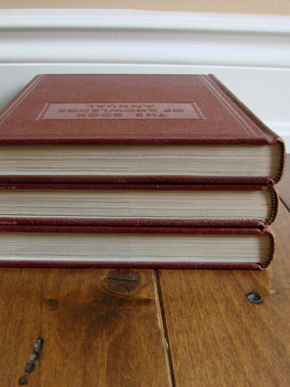 Vintage Books The Book of Knowledge Annual 1951 1952 1954 Hardcover Excellent!! - Picture 10 of 10